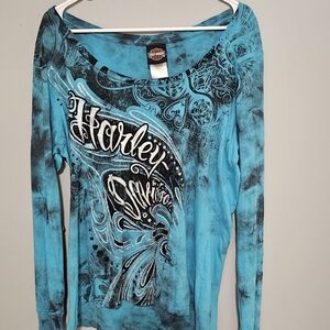 Women's Harley-Davidson long sleeve shirt. XL
